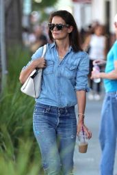 Katie Holmes - Shopping in Beverly Hills 08/03/2017