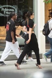 Kendall Jenner and A$AP Rocky - Out in New York 08/03/2017