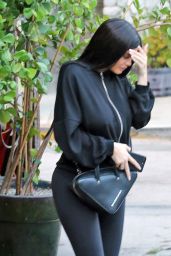 Kylie Jenner in Spandex - Out in Los Angeles 08/15/2017