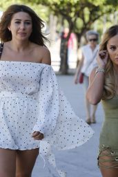 Lauren Pope, Maddie Hooper and Ruby Lacey - Arriving at the Mosaic Nightclub in Marbella 08/09/2017