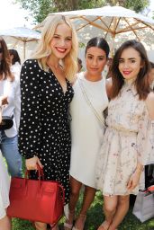 Lily Collins – InStyle Magazines Day of Indulgence in Los Angeles 08/13/2017