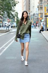 Liu Wen – Victoria’s Secret Fashion Show Casting in NYC 08/21/2017