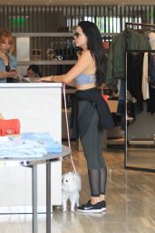 Mara Teigen in a Sports Bra and Spandex - Shopping in Beverly Hills 08/01/2017