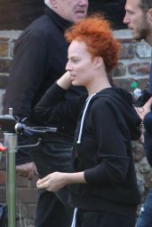 Margot Robbie - "Mary Queen of Scots" Movie Set in London 08/20/2017