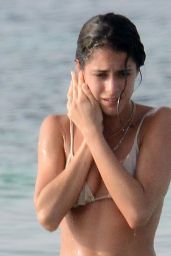 Martina Stoessel and Pepe Barroso on the Beach in Formentera, Spain 07/31/2017