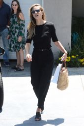 Melissa Benoist - Arrives to a Private Party in Brentwood 08/13/2017