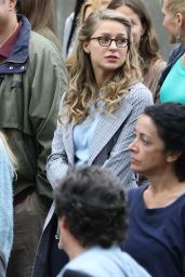 Melissa Benoist- "Supergirl"Movie Set in Vancouver 08/30/2017