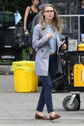 Melissa Benoist- "Supergirl"Movie Set in Vancouver 08/30/2017