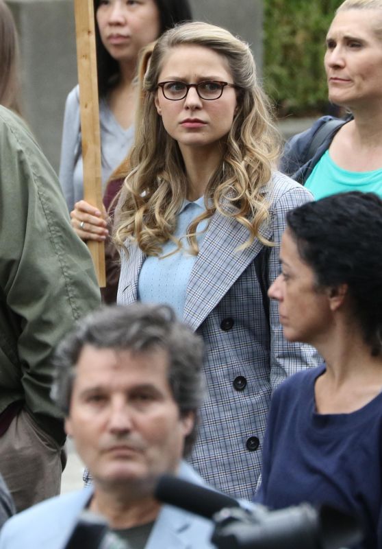 Melissa Benoist- "Supergirl"Movie Set in Vancouver 08/30/2017