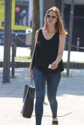 Mia Goth - Out in Cologne, Germany 08/29/2017