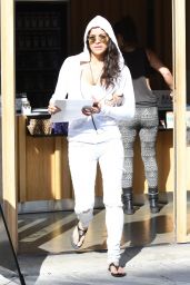 Michelle Rodriguez Street Style - Afternoon Out in Los Angeles 08/03/2017