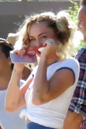Miley Cyrus - Voice Photoshoot Set in Malibu 08/10/2017
