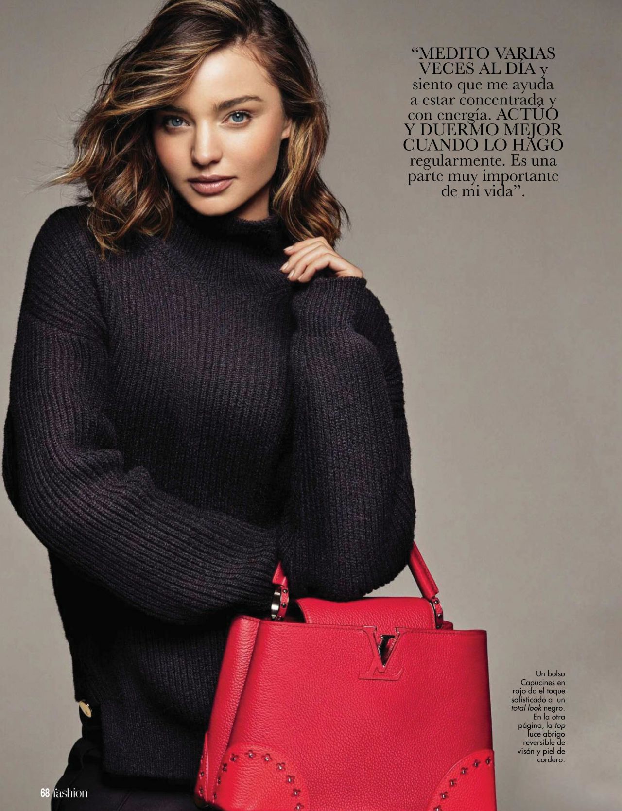 Supermodel Miranda Kerr Takes The Louis Vuitton Capucines For A