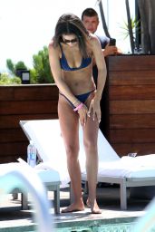 Montana Brown in Bikini - Poolside in LA 08/23/2017
