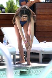 Montana Brown in Bikini - Poolside in LA 08/23/2017