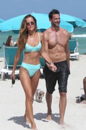 Natalia Borges and Husband Michael Satsky - Miami Beach 08/05/2017