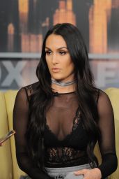 Nikki Bella and Brie Bella Appeared on Good Day New York Fox 5 in NYC 08/22/2017