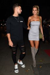 Olivia Attwood – BoohooMan by Kem Cetinay Launch Party in London, UK 08/24/2017