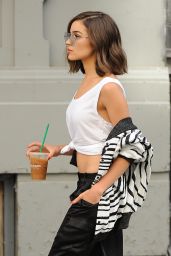 Olivia Culpo - Leaving a Photoshoot for DSW in NYC 08/16/2017