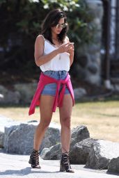 Olivia Munn - "The Buddy Games" Set in Vancouver 08/15/2017