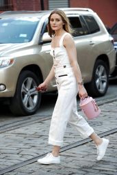Olivia Palermo Casual Style - Brooklyn, NY 08/06/2017