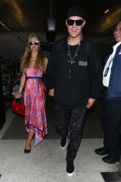 Paris Hilton at LAX Airport in Los Angeles 08/28/2017