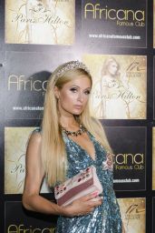 Paris Hilton - Gig at the Trendy Night Club "Africana" in the Amalfi Coast