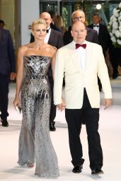 Princess Charlene – Red Cross Ball in Monte Carlo 07/28/2017