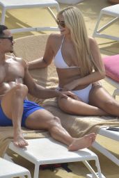 Rachel Fenton in Bikini - Holiday in Ibiza, August 2017
