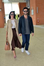 Rebecca Hall - Arrives at Venice Airport, Italy 08/29/2017