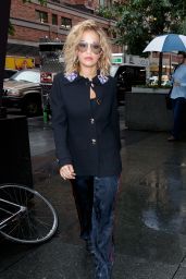 Rita Ora Arriving to Appear on Good Morning America in NYC 08/07/2017