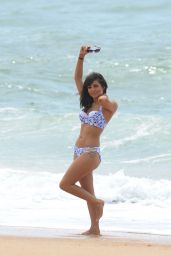 Roxanne Pallett in Bikini at the Beach in Kefalonia, Greece 08/16/2017