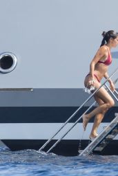 Sara Sampaio in Bikini on Board a Yacht in Ibiza 08/06/2017