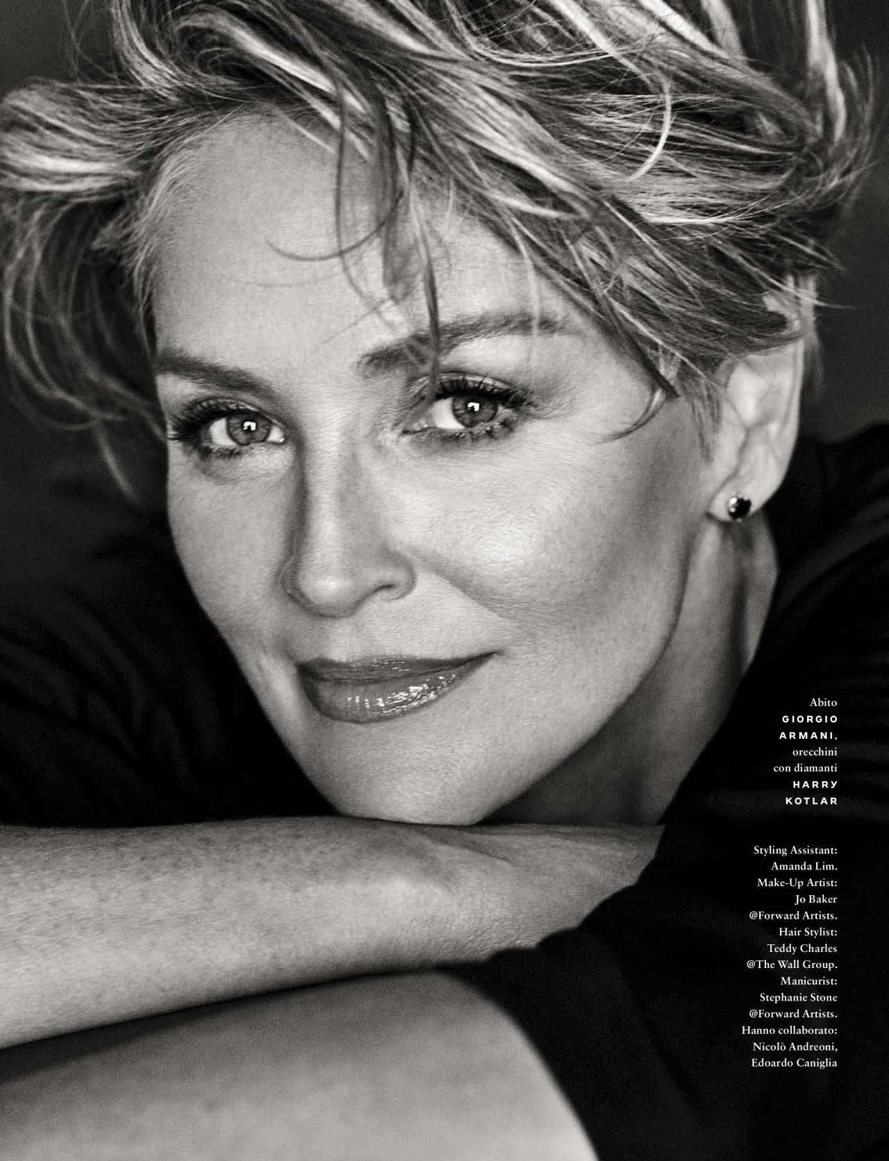 Sharon Stone - GQ Magazine Italy September 2017 Issue