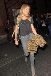 Sienna Miller - Leaving the Apollo Theatre in London 08/10/2017 