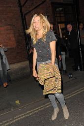 Sienna Miller - Leaving the Apollo Theatre in London 08/10/2017 