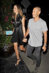 Stacy Keibler - Leaving the Dream Hotel in Los Angeles 08/10/2017