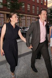 Sutton Foster - Enters the Crosby Hotel in New York City 07/31/2017