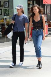Taylor Hill and Mackinley Hill – Victoria’s Secret Fashion Show Casting in NYC 08/21/2017