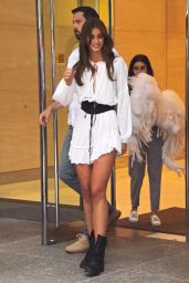 Taylor Hill – Stops by the Victoria’s Secret Offices for a Fitting in NYC 08/29/2017