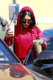 Vanessa Hudgens - Grab some Iced Coffees in Studio City 08/07/2017