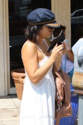 Vanessa Hudgens - Heads Out to a Massage Place in Los Angeles 08/25/2017