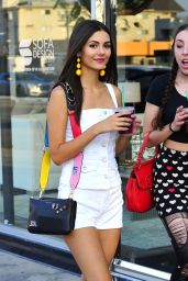 Victoria Justice - Shopping With a Friend in LA, July 2017