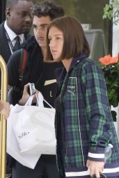 Adele Exarchopoulos - Leaves Excelsior Hotel in Venice, Italy 09/09/2017