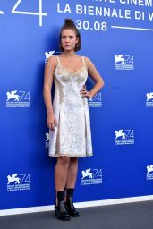 Adele Exarchopoulos - "Racer And The Jailbird (Le Fidele)" Photocall in Venice, Italy 09/08/2017