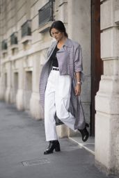 Alessandra Ambrosio is Looking All Stylish - Milan, Italy 09/20/2017