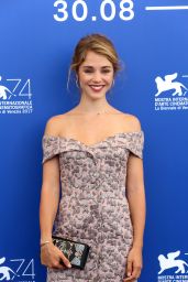 Alice Isaaz -"Especes Menacees" Photocall at the Venice Film Festival 08/31/2017