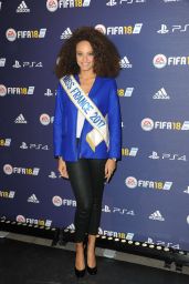 Alicia Aylies – “FIFA 2018” Game Launch Party in Paris 09/25/2017