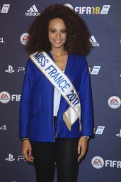 Alicia Aylies – “FIFA 2018” Game Launch Party in Paris 09/25/2017