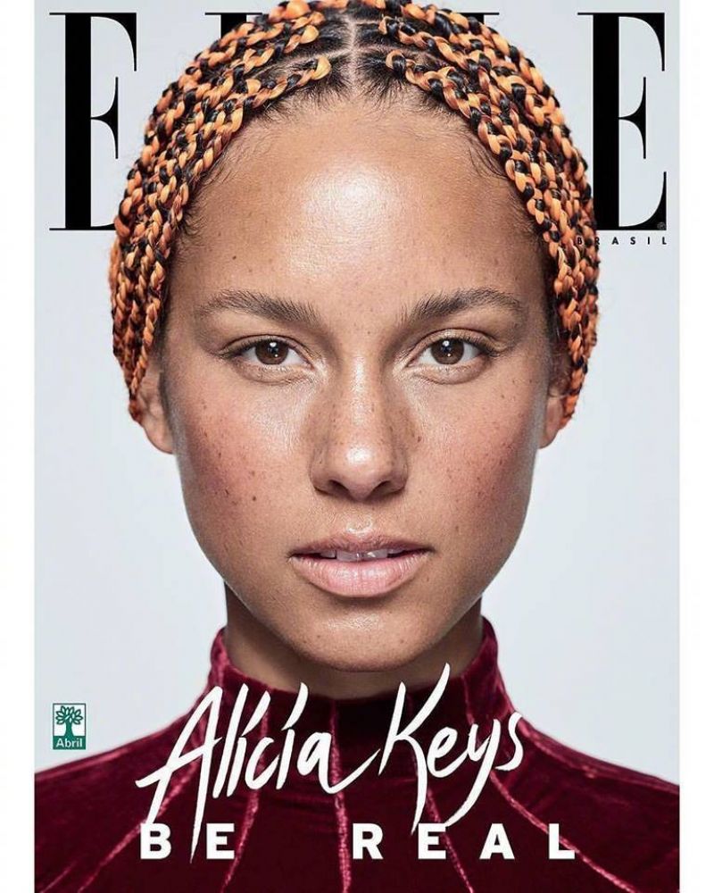 Alicia Keys - Elle Magazine Brazil September 2017 • CelebMafia